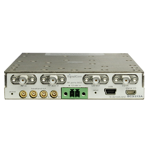 6 GHz Direct IQ Demodulator Core Module straight view